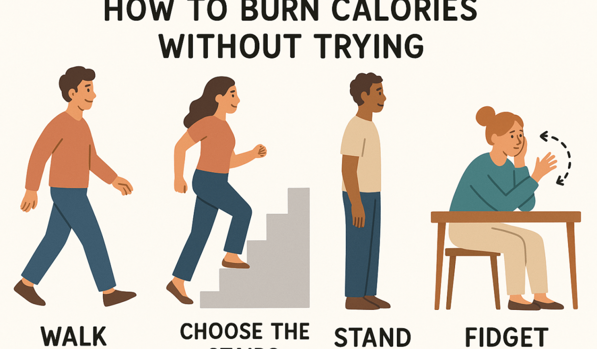 How to Burn Calories Without Trying