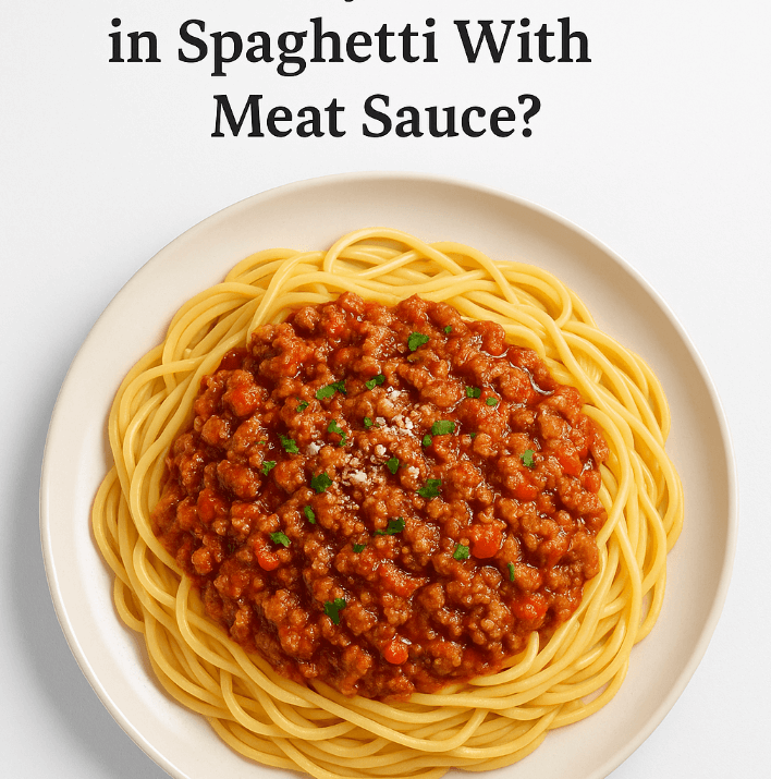 How Many Calories Are in Spaghetti With Meat Sauce?