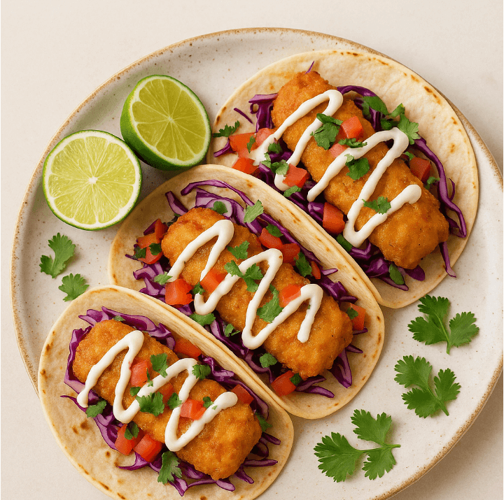 How many calories are in a fish taco?