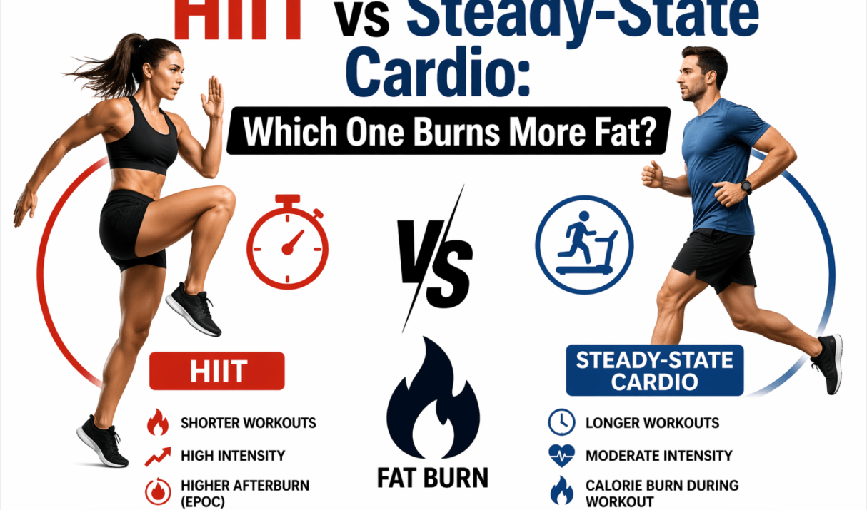 HIIT vs Steady-State Cardio: Which One Burns More Fat?