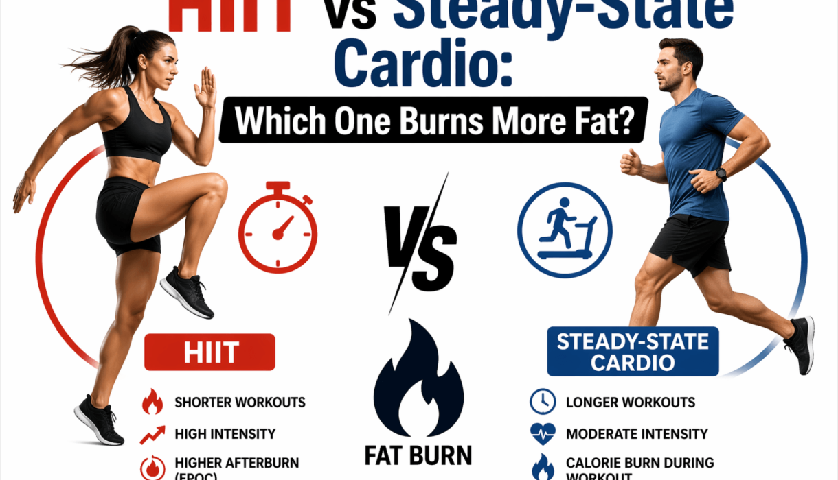 HIIT vs Steady-State Cardio: Which One Burns More Fat?