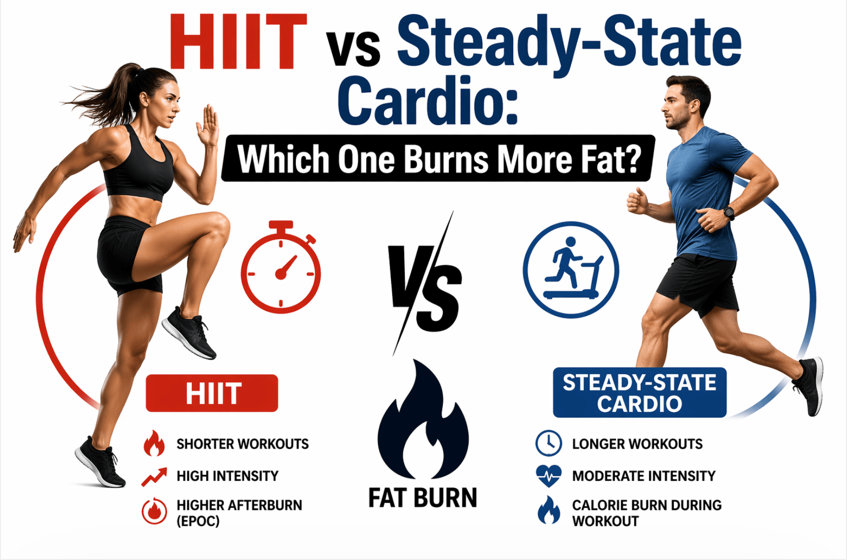 HIIT vs Steady-State Cardio: Which One Burns More Fat?